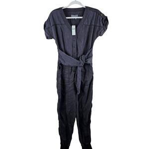 Anthropologie Pistola Grover Denim Utility Jumpsuit Size 2